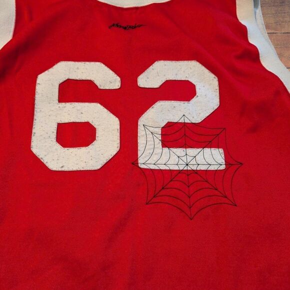 Vintage Y2k Marvel X Johnny Blaze Spider-Man Jersey Men's XXL Hard To Find - Picture 4 of 7